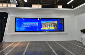 【展厅大屏显示系统】杭州数梦工场展厅大屏