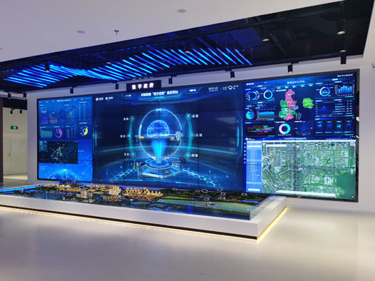 天津联通5G展厅大屏显示系统